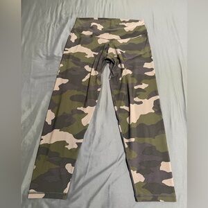 Offline by Aerie Green Camo Leggings